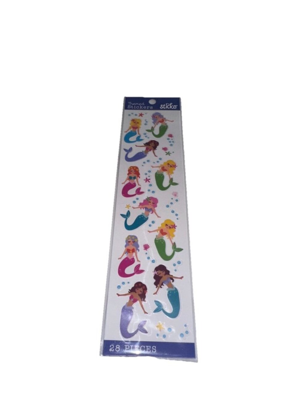 Mermaid Labels | Adhesive Mermaids | Mermaid Stickers - 28 Pcs (nm8600127)